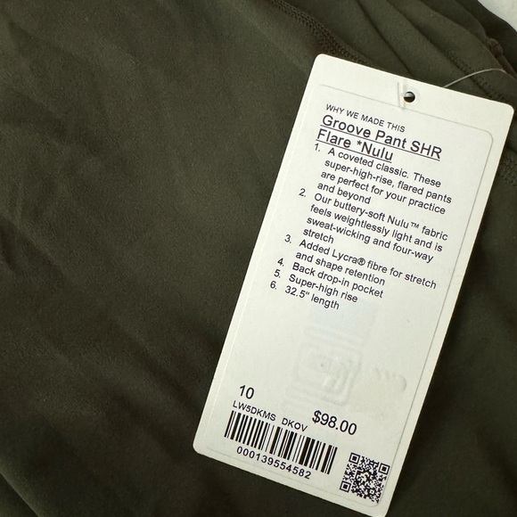 Lululemon Groove super high rise flare Nulu pant - Picture 6 of 6